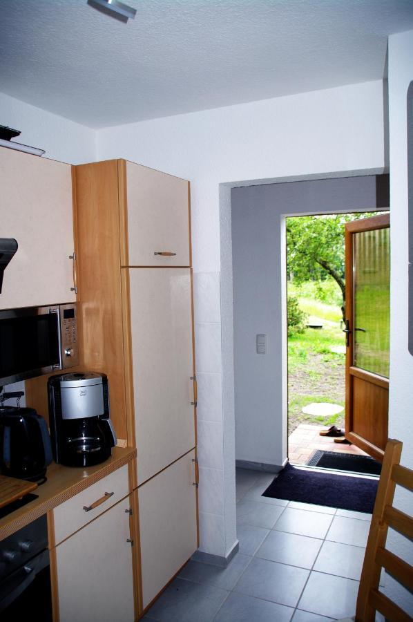 Bungalow Am Forsthaus Stagniess Uckeritz Esterno foto